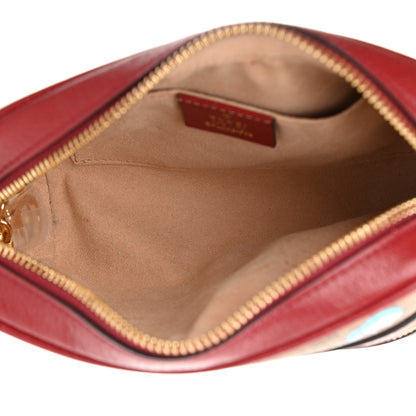 Gucci X DORAEMON Mini Vintage GG Supreme Monogram Camera Bag Beige Cherry Red 5 of 15