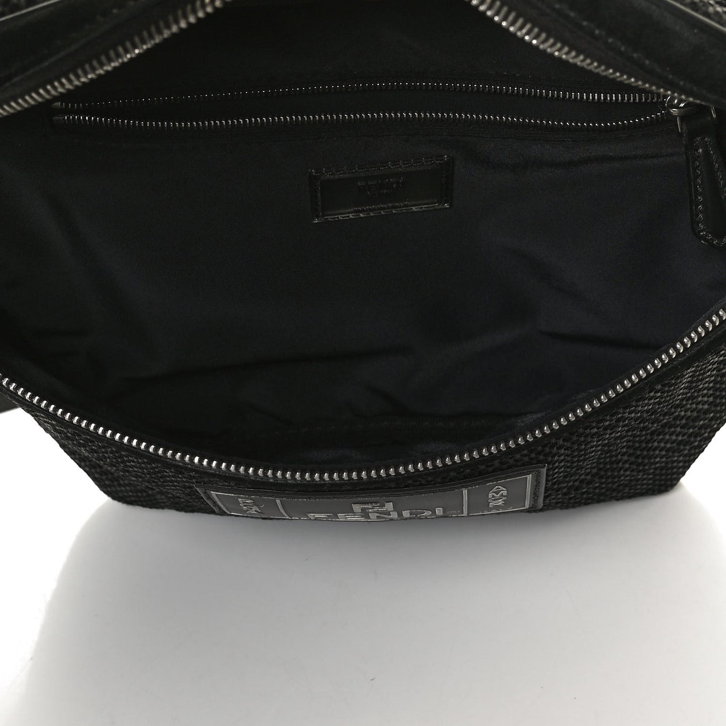 Neoprene FF Perforated Belt Bag Black