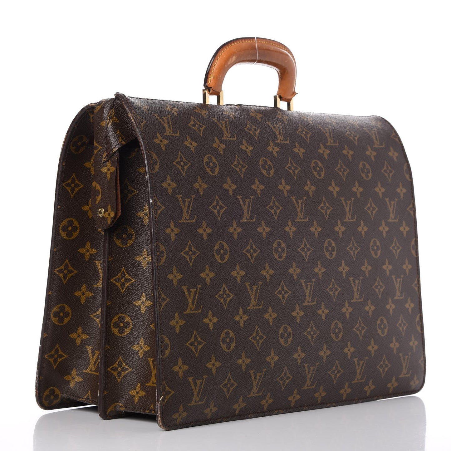 Monogram Serviette Fermoir Briefcase