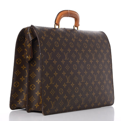 Louis Vuitton Monogram Serviette Fermoir Briefcase 3 of 22