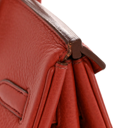 Hermes Togo Birkin 35 Rouge Venetian 13 of 14
