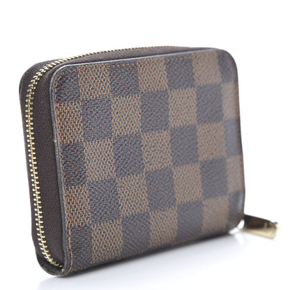Louis Vuitton Damier Ebene Zippy Coin Purse 3 of 8