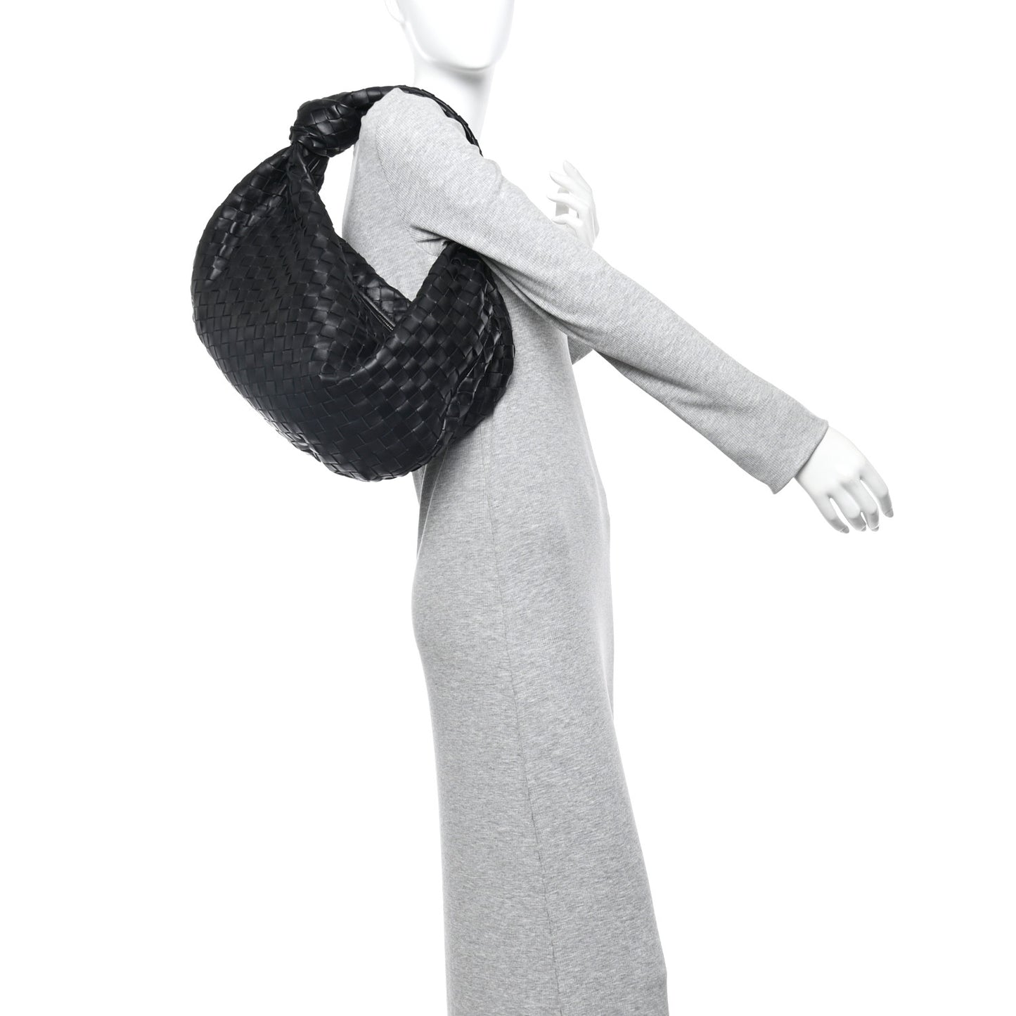 Nappa Intrecciato Small Jodie Black