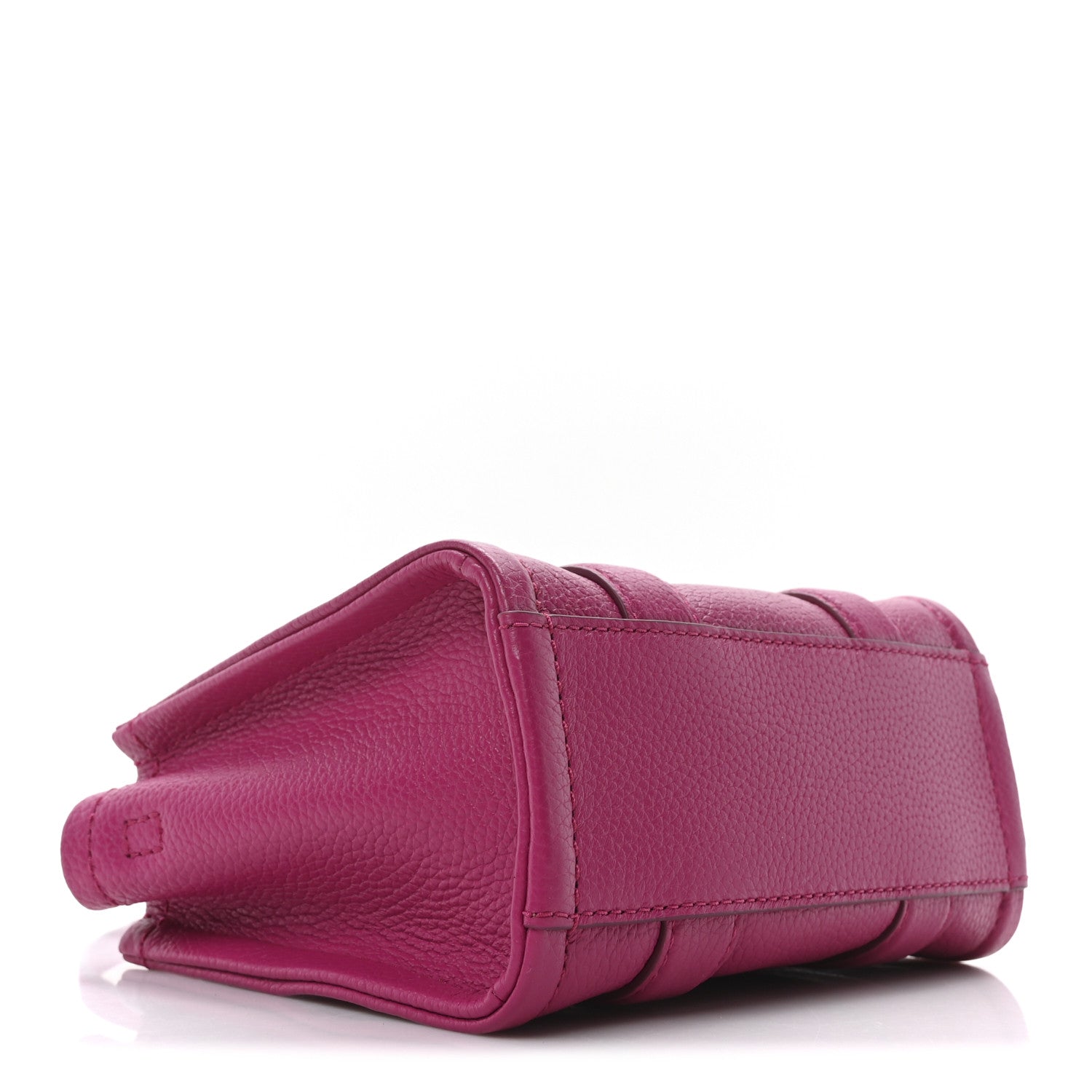 Marc Jacobs Grained Calfskin Mini The Tote Bag Lipstick Pink 4 of 10