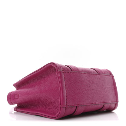 Marc Jacobs Grained Calfskin Mini The Tote Bag Lipstick Pink 4 of 10