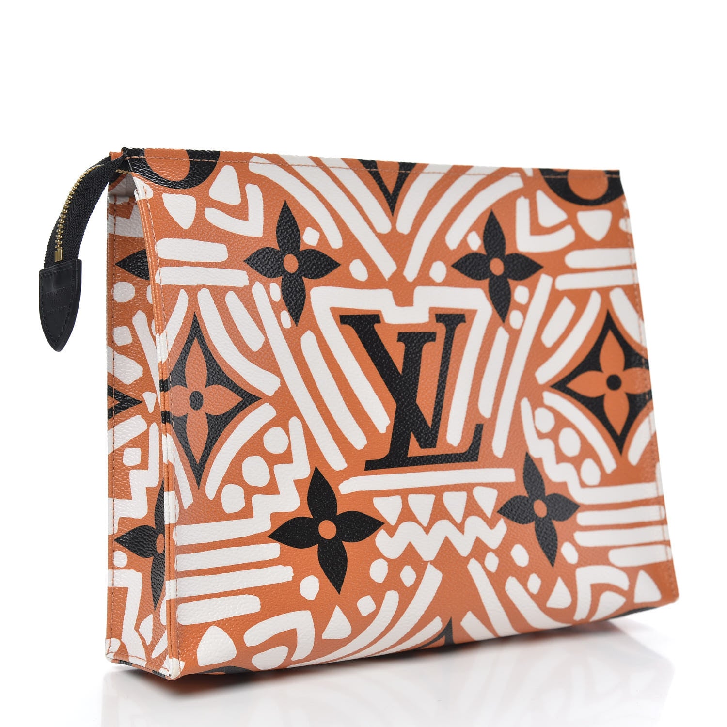 Louis Vuitton Monogram Giant Crafty Pochette Toiletry 26 Creme Caramel 3 of 9