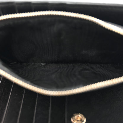 Valentino Garavani Calfskin Rockstud Bi-Fold Long Wallet Black 6 of 11