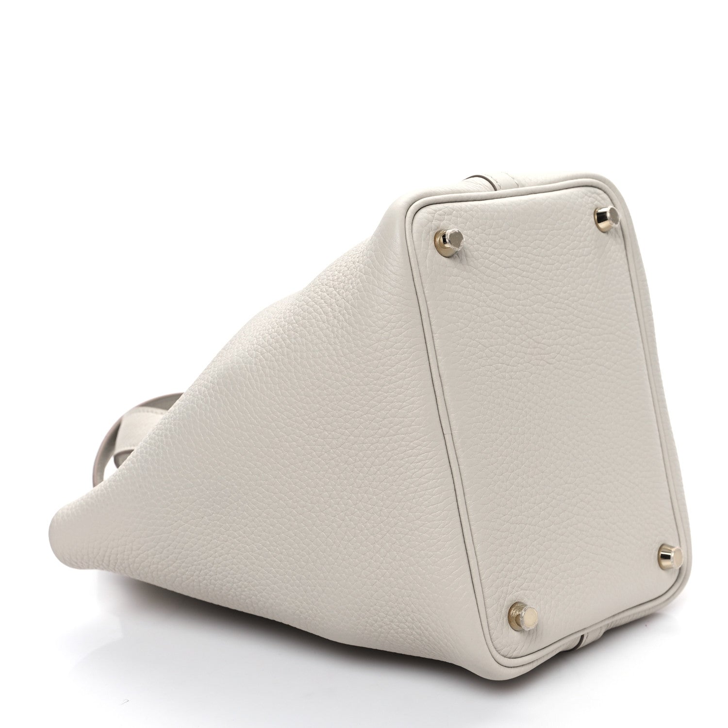 Hermes Taurillon Clemence Picotin Lock 18 PM Gris Perle 4 of 10