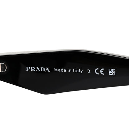 Prada Acetate Sunglasses SPR 16W Black 5 of 7