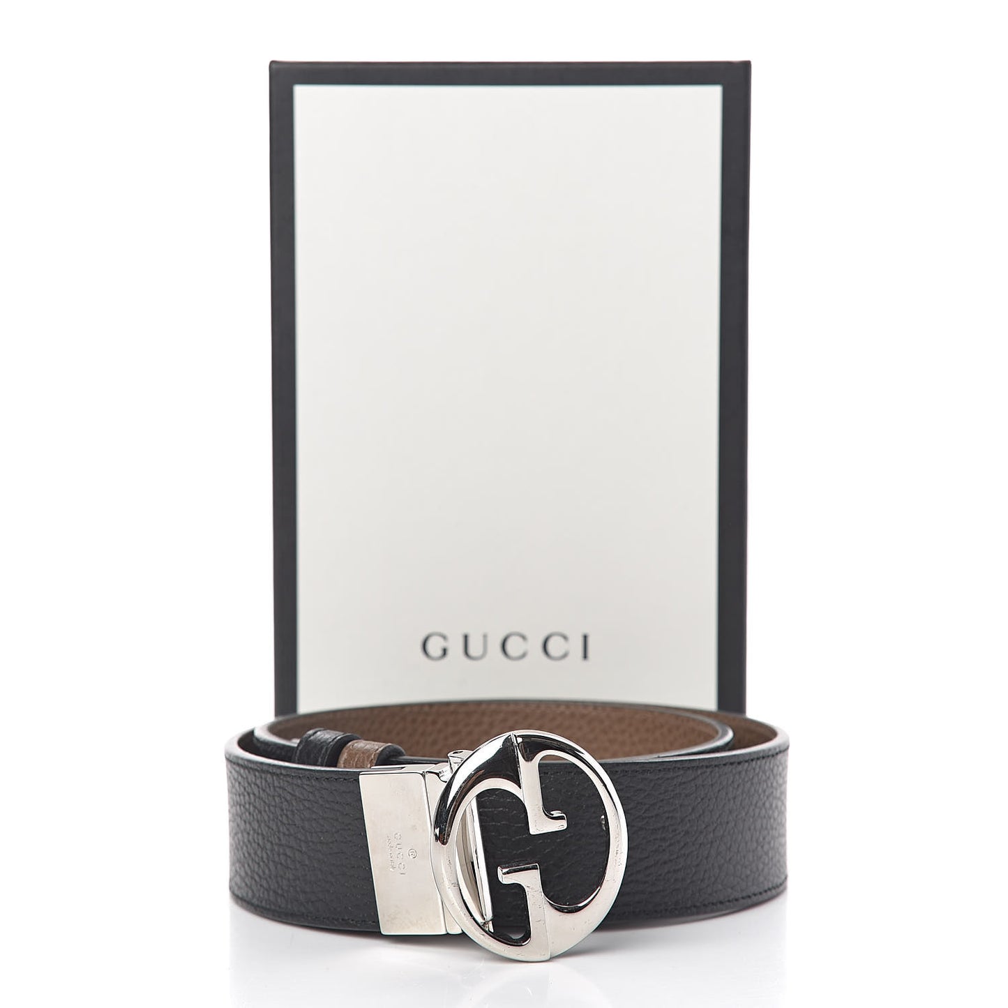 Calfskin 1973 Reversible Belt 80 32 Black Brown