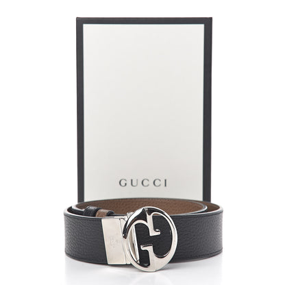 Gucci Calfskin 1973 Reversible Belt 80 32 Black Brown 7 of 7