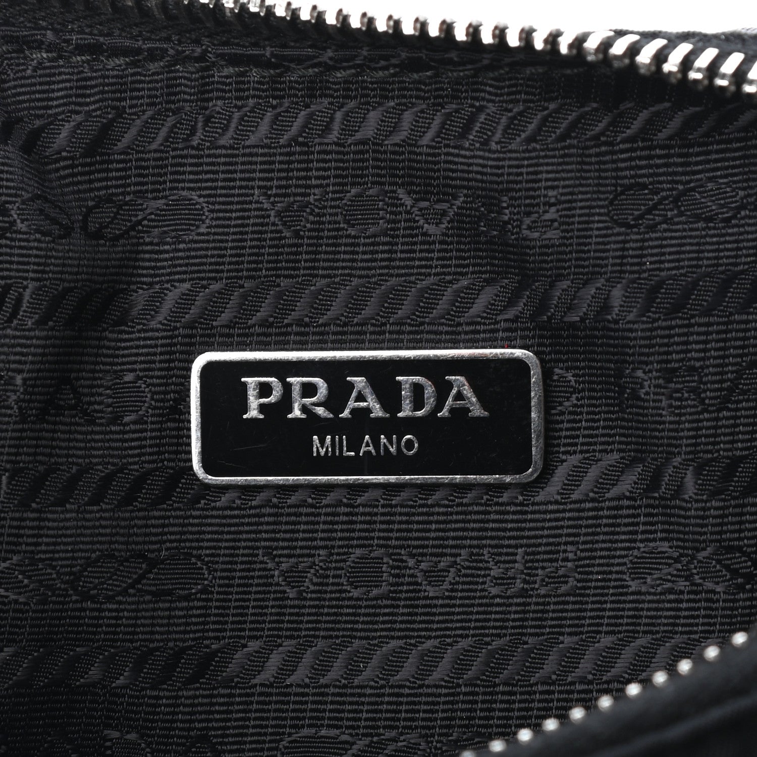 Prada Nylon Re-Edition 2005 Shoulder Bag Black 7 of 8