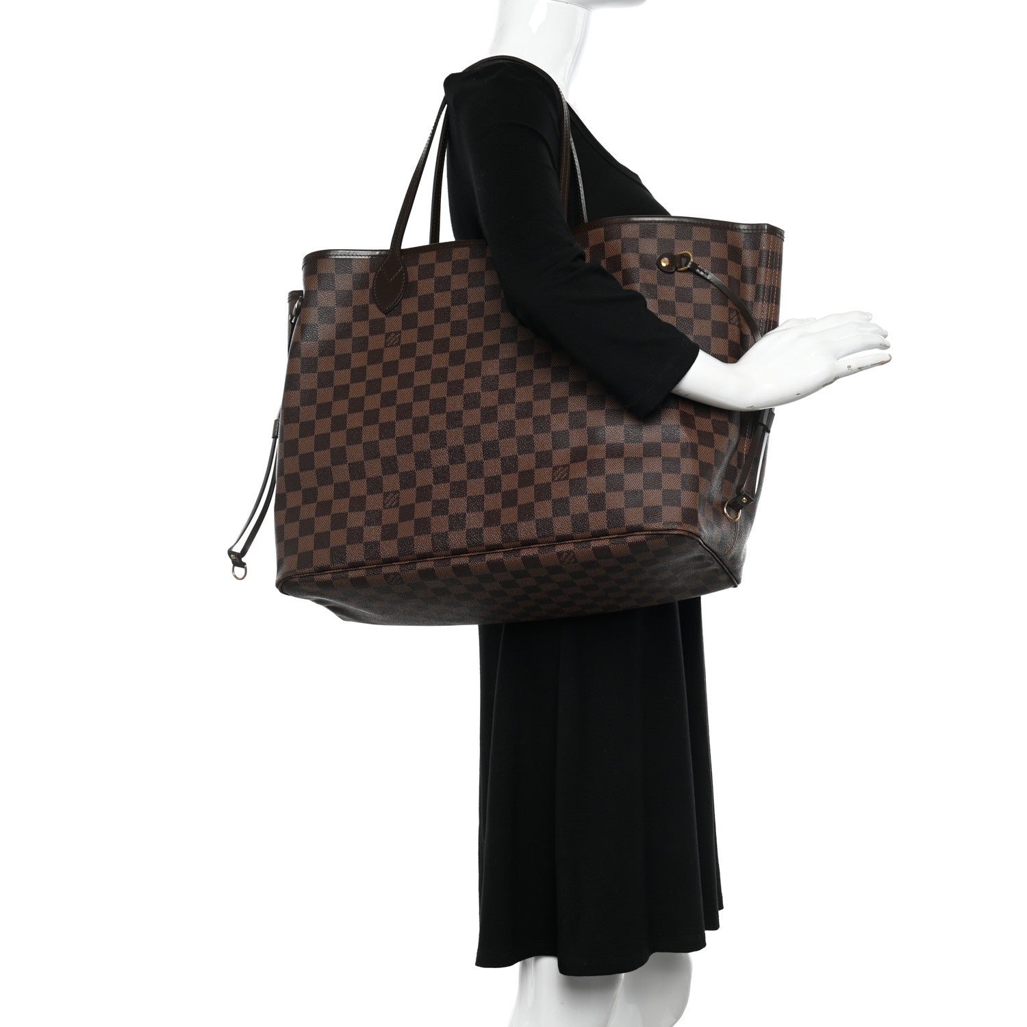 Louis Vuitton Damier Ebene Neo Neverfull GM 2 of 11