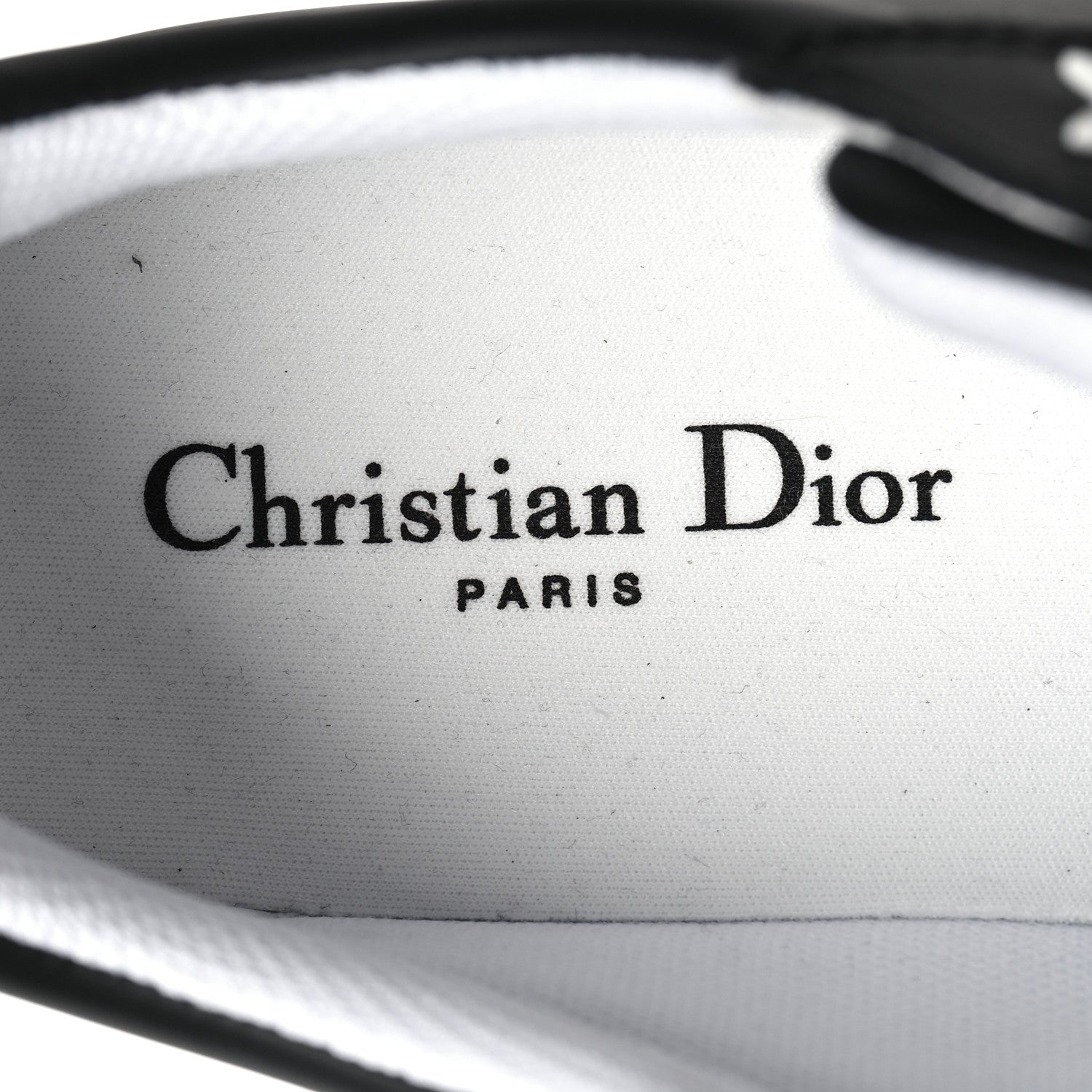 Christian Dior Calfskin Dior Star Low Top Sneakers 39 Black 8 of 8