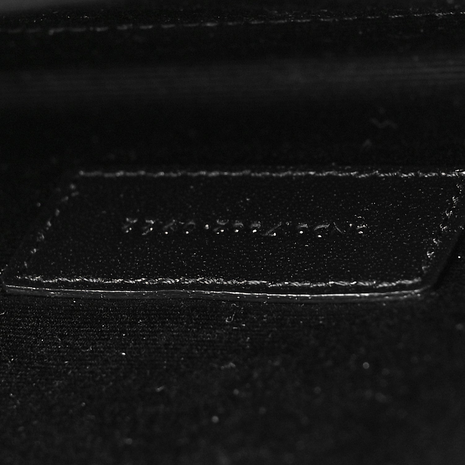 Saint Laurent Grain De Poudre Matelasse Chevron Monogram Envelope Clutch Black 8 of 11