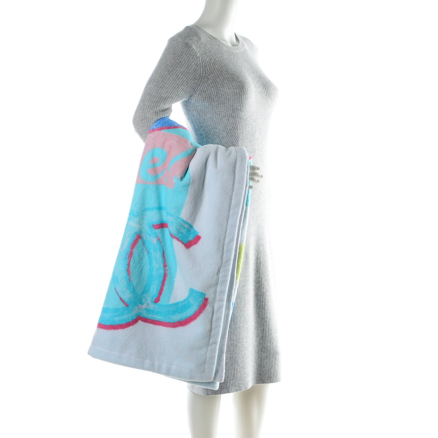 Cotton Coco Cuba Beach Towel Turquoise