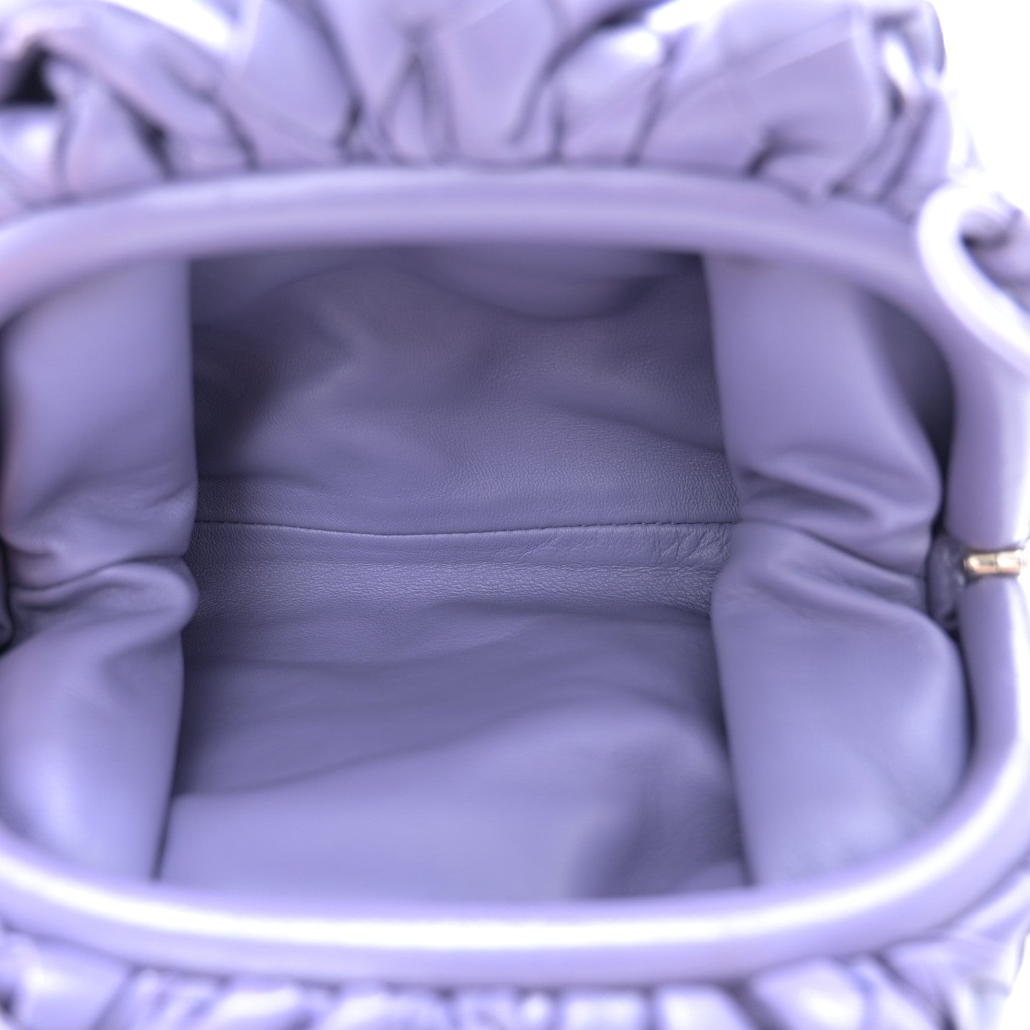 Bottega Veneta Nappa Intrecciato The Mini Pouch Lavender 5 of 10