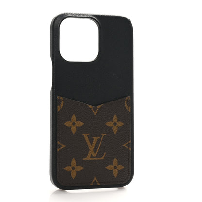 Louis Vuitton Monogram Pallas iPhone 15 Pro Max Bumper Black 4 of 8