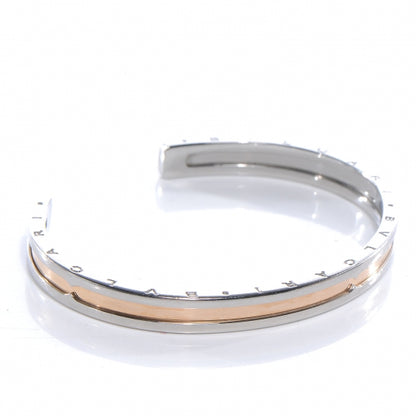 Bulgari BVLGARI 18k Yellow Gold and Steel B.Zero1 Cuff Medium 4 of 5