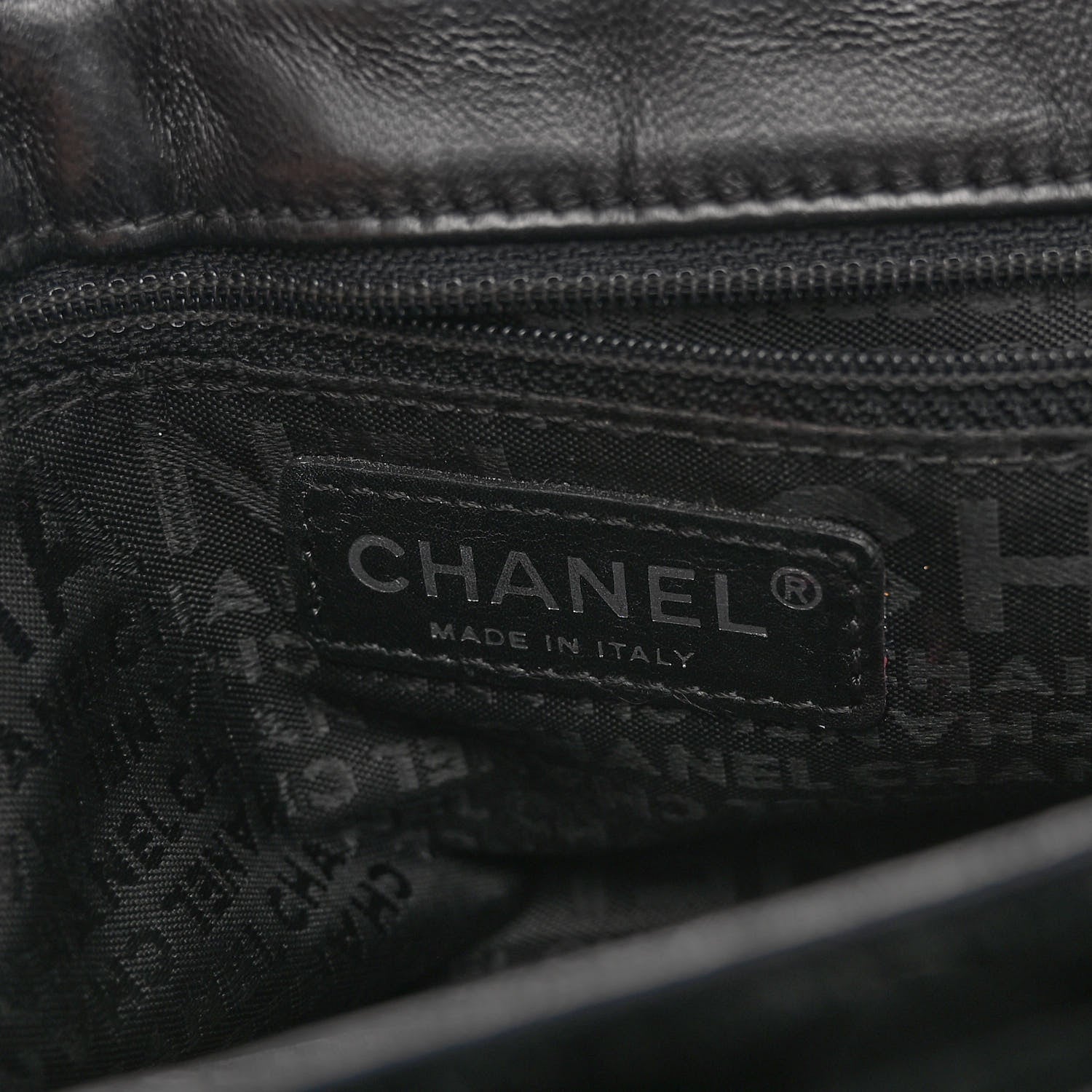 Chanel Velvet Lambskin Camellia No. 5 Flap Bag Black 6 of 9