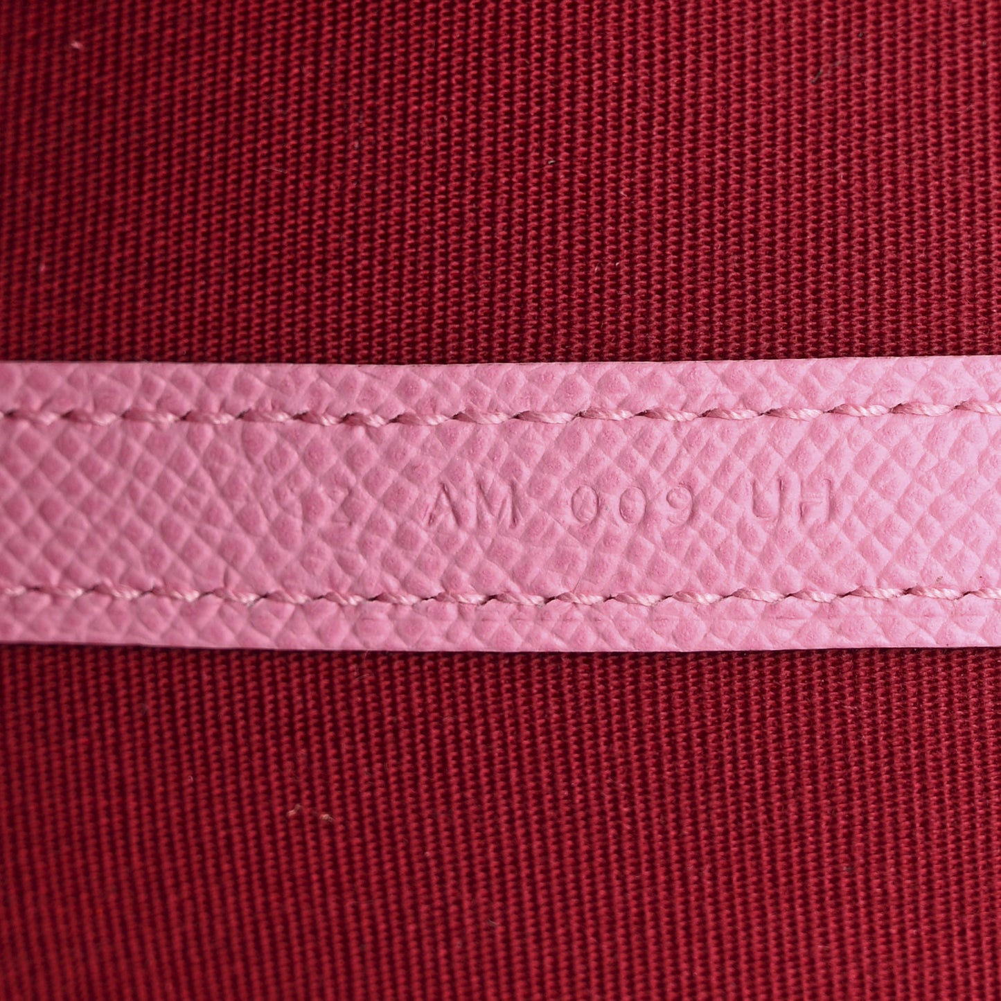 Toile Epsom Verso Garden Party 36 MM Bubblegum Rubis