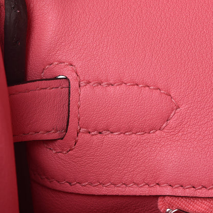 Hermes Swift Birkin 25 Rose Azalee 9 of 34