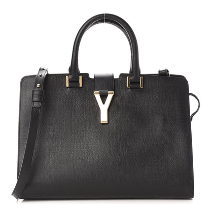 Saint Laurent Textured Calfskin Small Classic Y Cabas Black 1 of 16