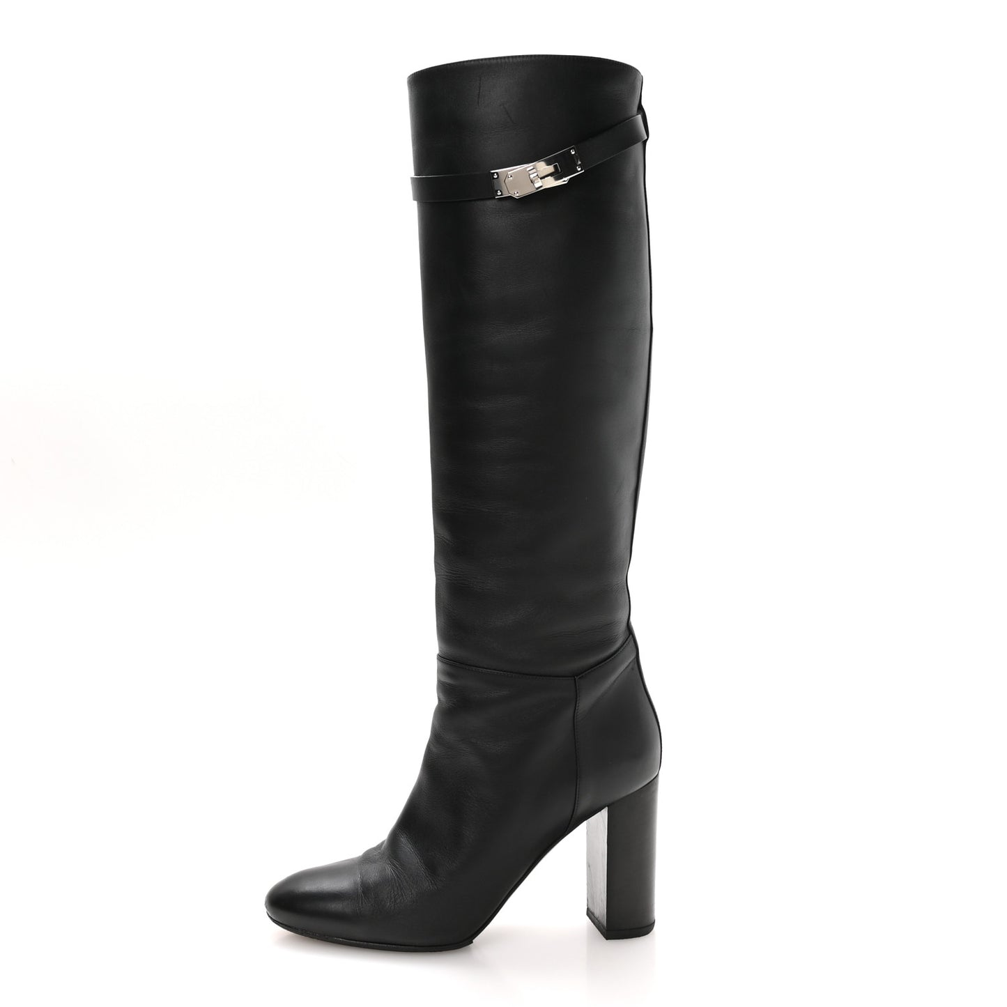 Heritage Calfskin Story Boots 40 Black