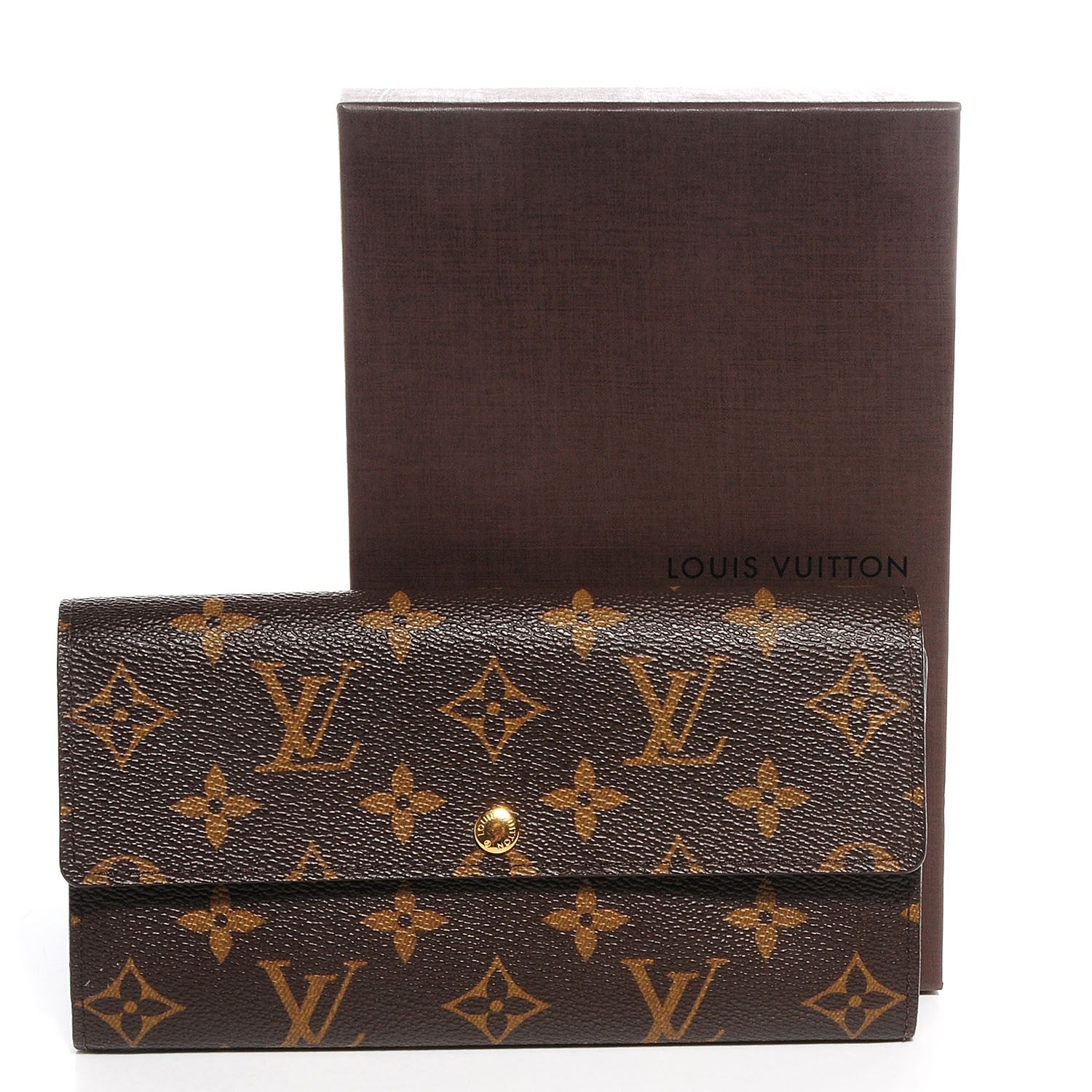 Louis Vuitton Monogram Fleuri Sarah Wallet 8 of 8