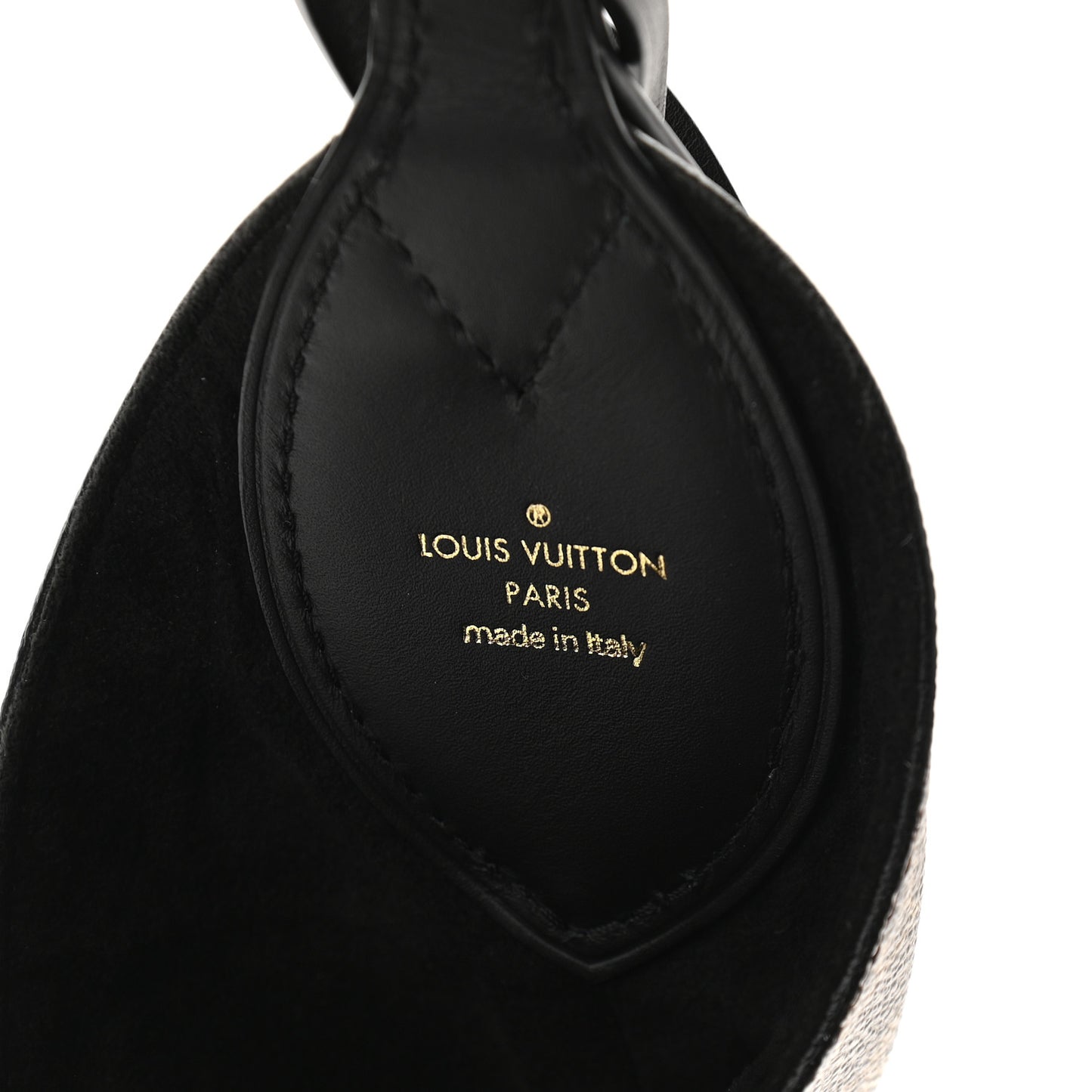 Monogram Flower Hobo Black