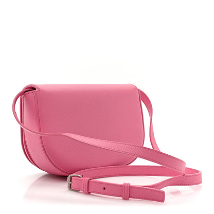 Balenciaga Signature Grained Calfskin Logo Print Ville Day Bag XS Rose Bubblegum Black 3 of 14
