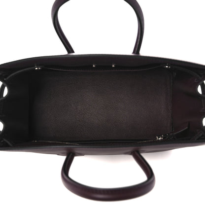 Hermes Swift Birkin Shadow 25 Rouge Sellier 17 of 27