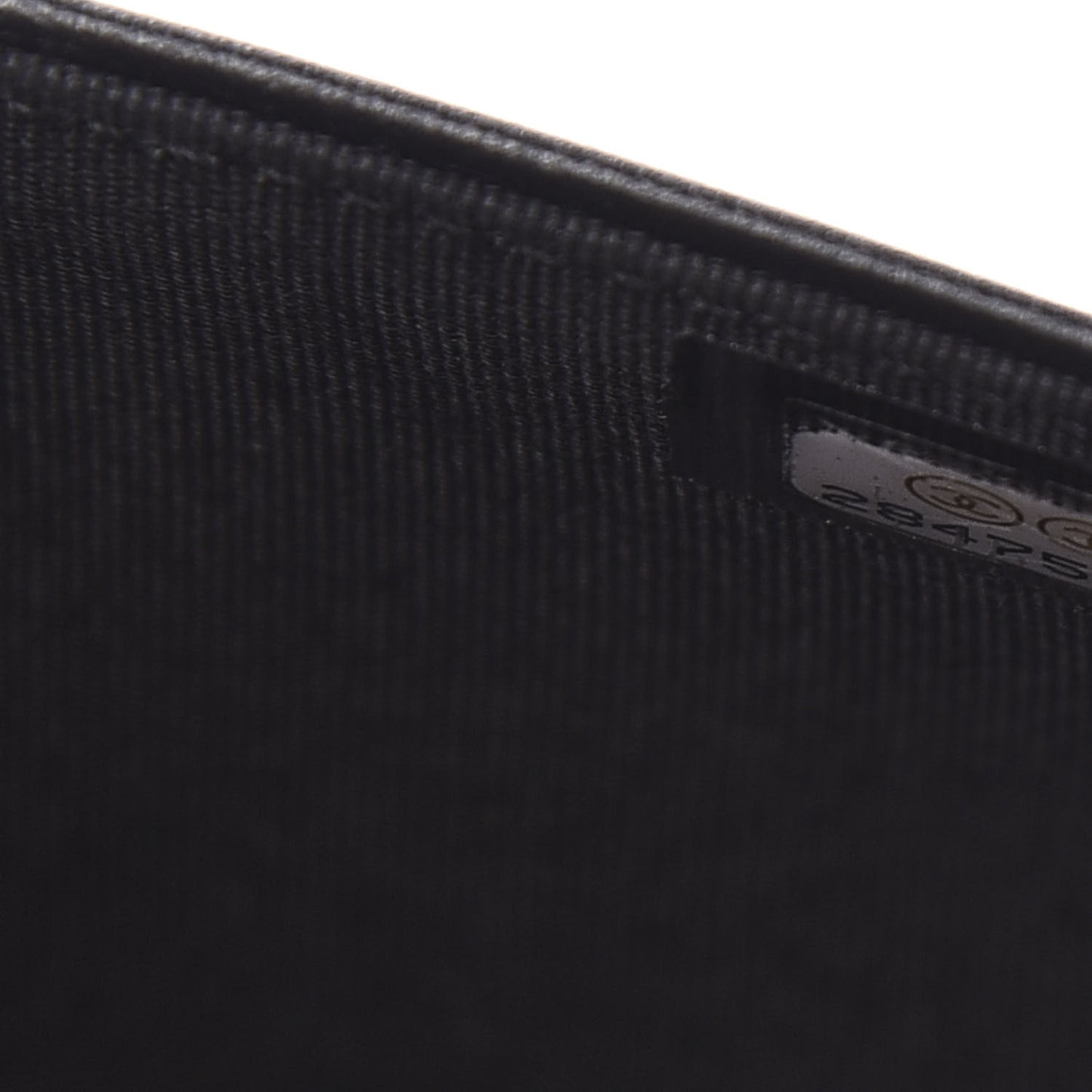 Caviar Quilted Boy Wallet On Chain WOC Black
