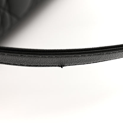 Christian Dior Lambskin Cannage Large Lady Dior Black 13 of 13