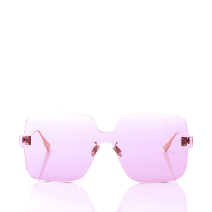 Christian Dior Color Quake 1 Square Shield Sunglasses Fuchsia 2 of 9