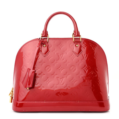 Louis Vuitton Vernis Alma PM Pomme D'Amour 1 of 10