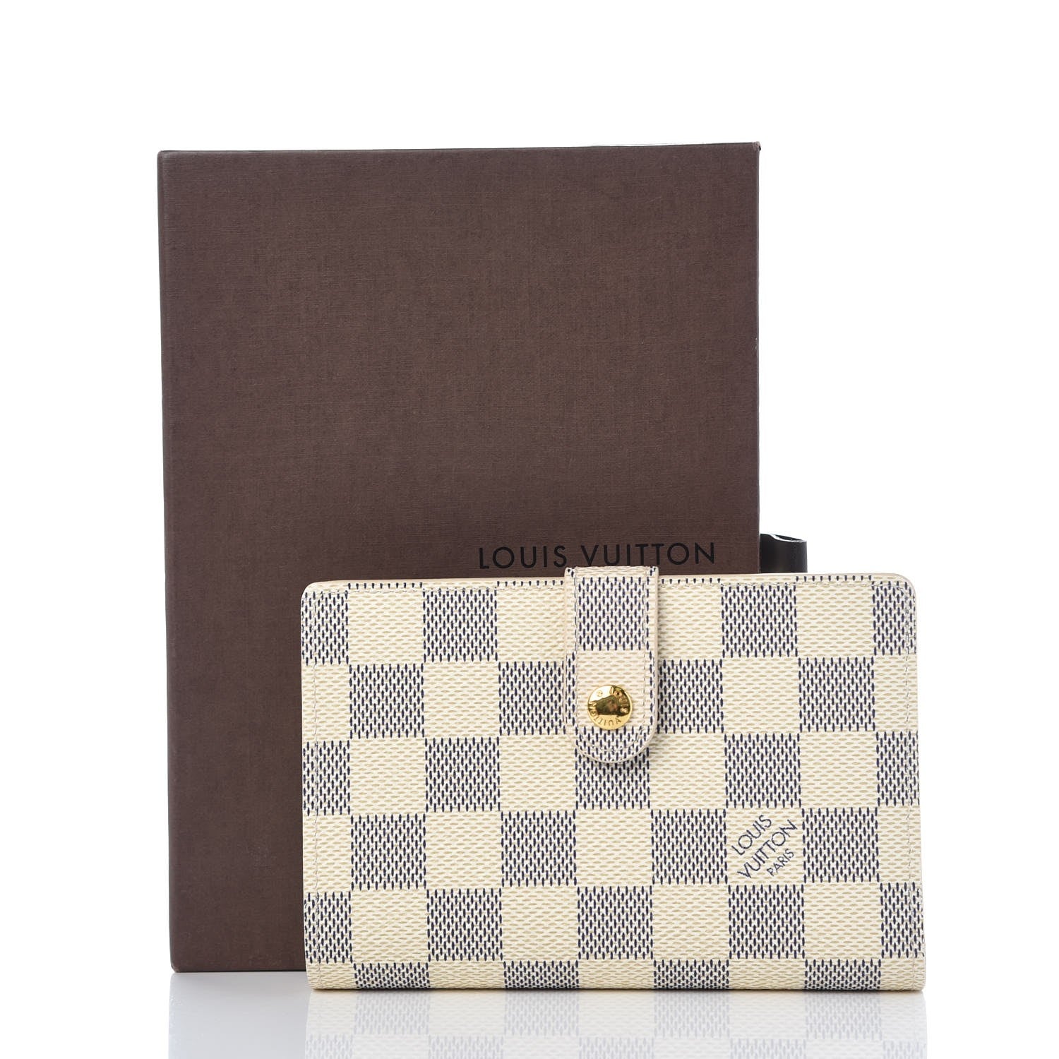 Louis Vuitton Damier Azur French Purse Wallet 8 of 8