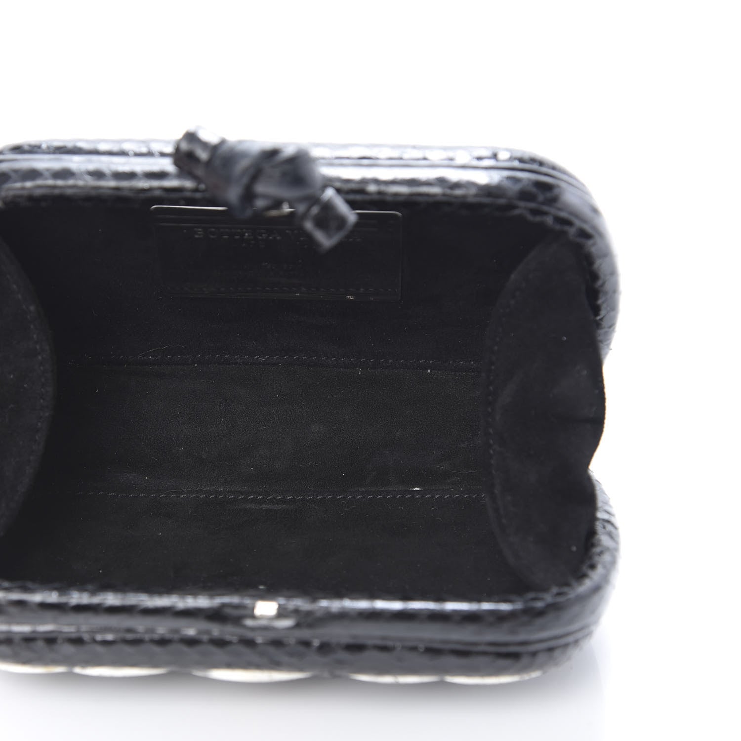 Bottega Veneta Multi Stone Ayers Knot Clutch Black 5 of 10