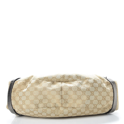 Gucci Monogram Medium Abbey Shoulder Bag Pewter 14 of 15