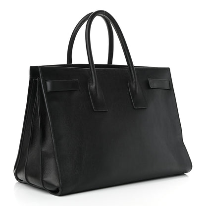 Saint Laurent Calfskin Large Sac De Jour Carryall Black 3 of 14