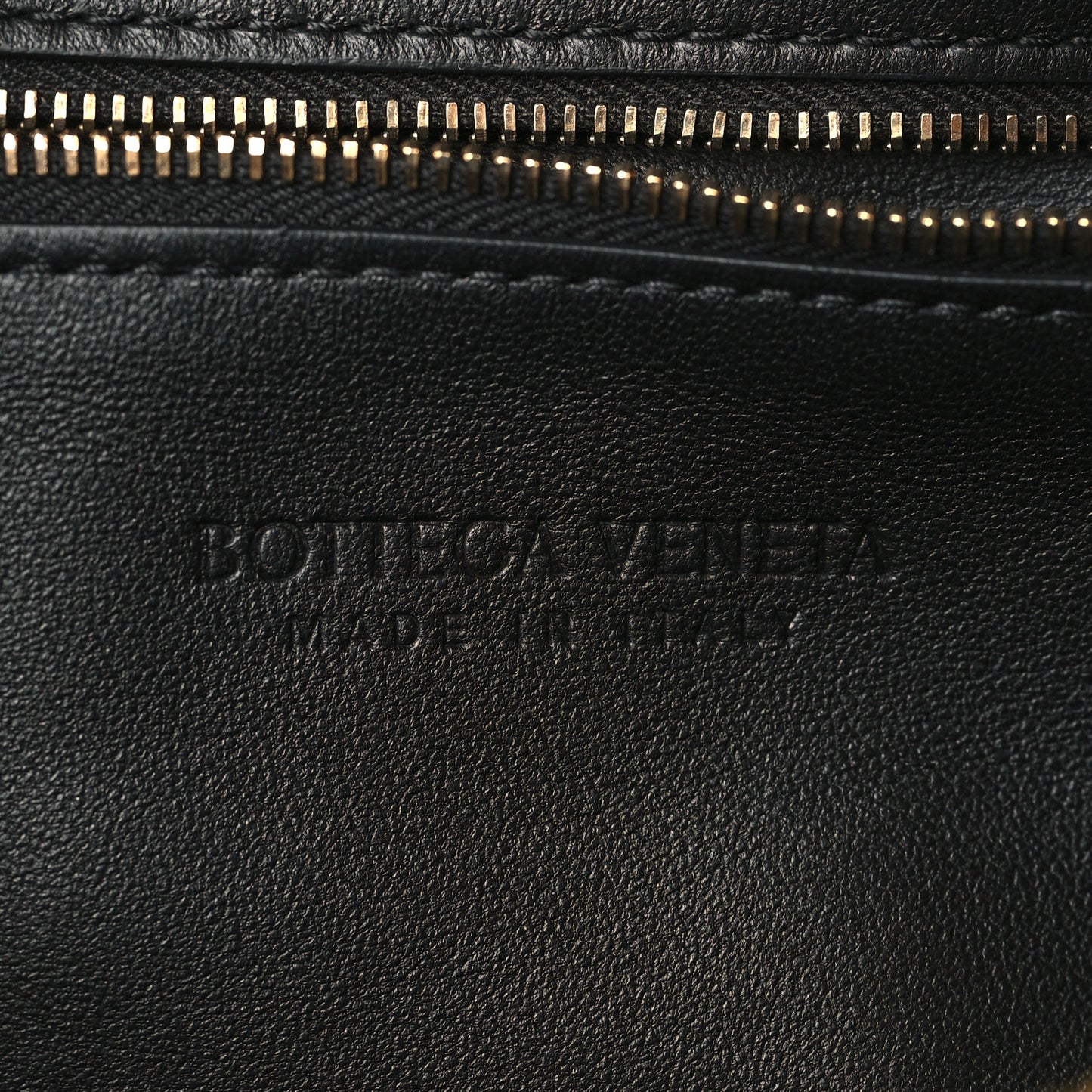 Lambskin Maxi Intrecciato Brick Cassette Bag Black