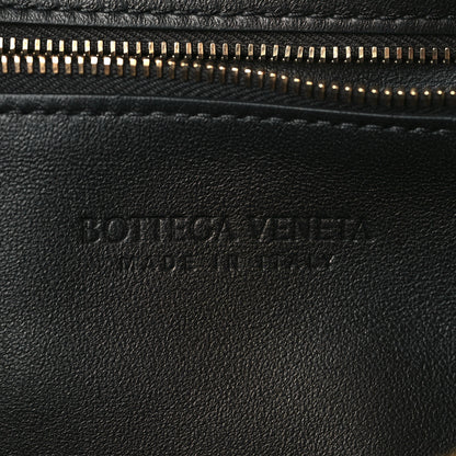 Bottega Veneta Lambskin Maxi Intrecciato Brick Cassette Bag Black 6 of 9