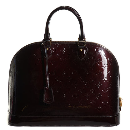 Louis Vuitton Vernis Alma GM Amarante 1 of 7