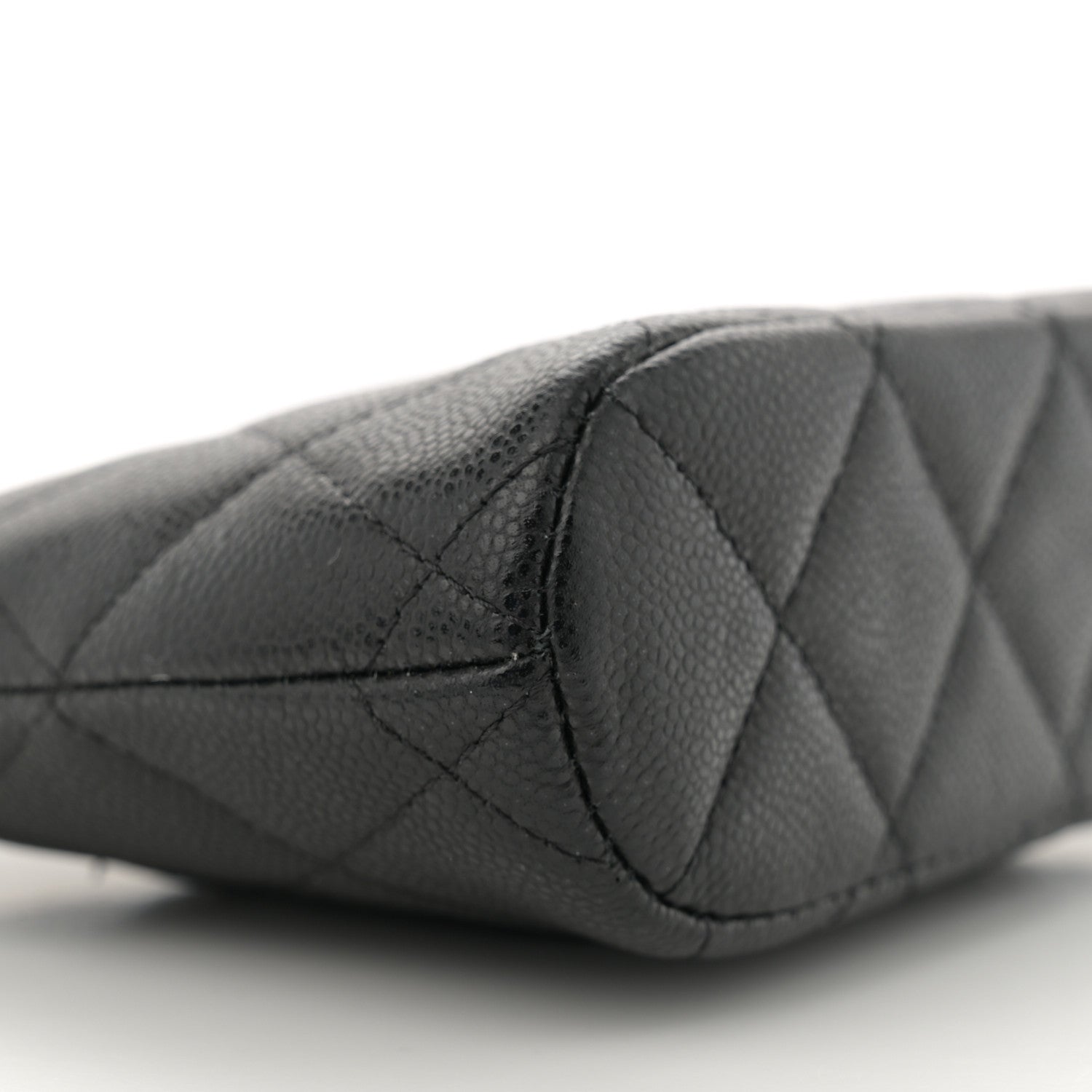 Chanel Caviar Quilted Classic Clutch With Chain Black 9 of 12