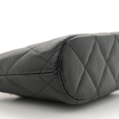Chanel Caviar Quilted Classic Clutch With Chain Black 9 of 12
