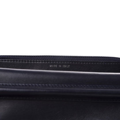 Chanel Lambskin Quilted Boy Wallet On Chain WOC Navy Blue 6 of 10