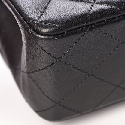 Chanel Lambskin Quilted Mini Rectangular Flap Black 11 of 12