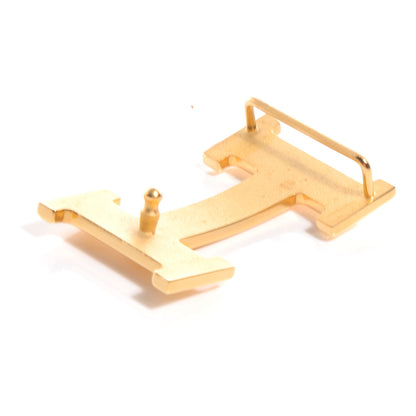 Hermes Guilloche H Belt Buckle Gold 3 of 5