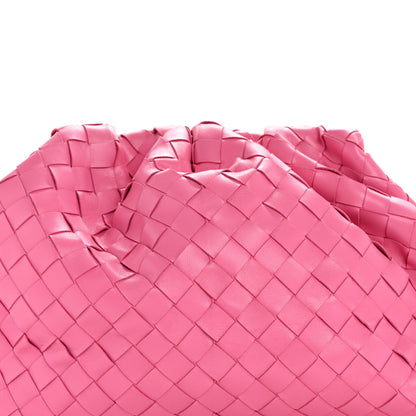 Bottega Veneta Nappa Maxi Intrecciato The Pouch Oversized Clutch Pink 8 of 10