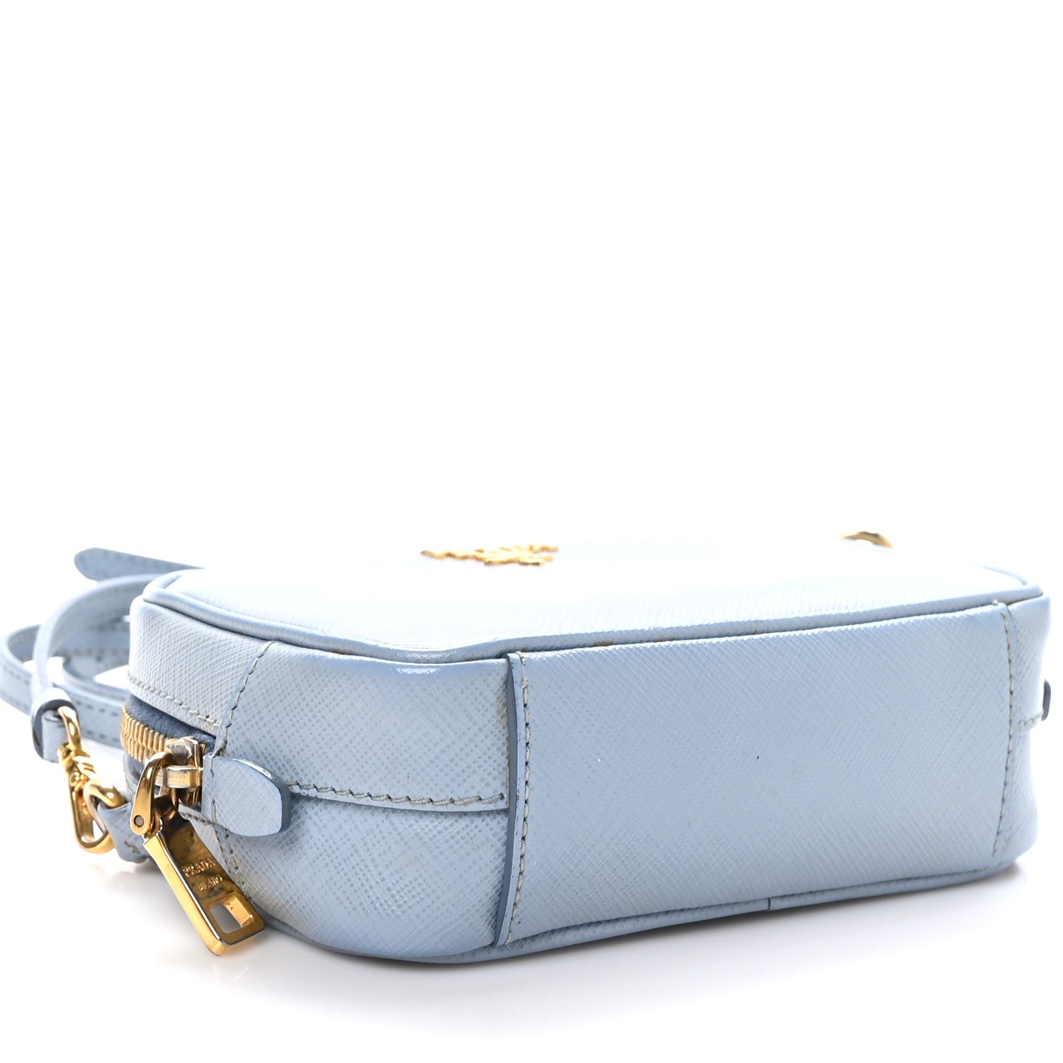 Prada Saffiano Mini Camera Crossbody Bag Astrale 4 of 10